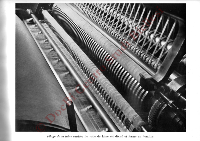 La métamorphose d'une toison. La fabrication des tissus de laine