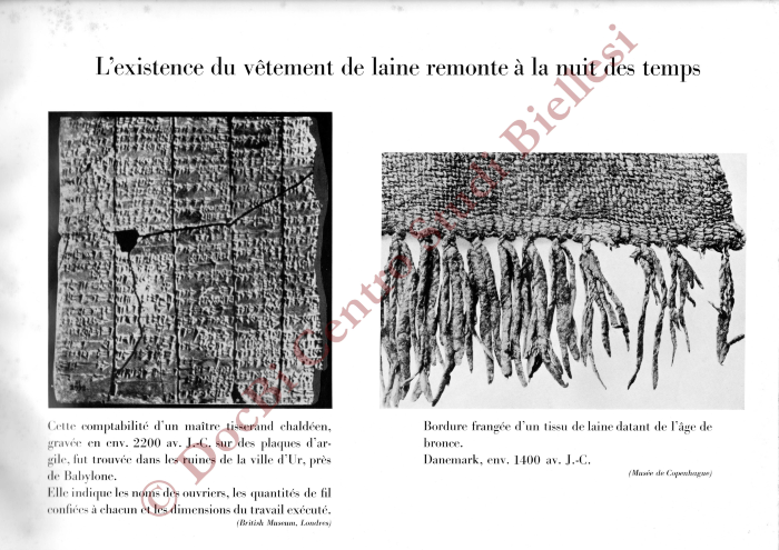 La métamorphose d'une toison. La fabrication des tissus de laine