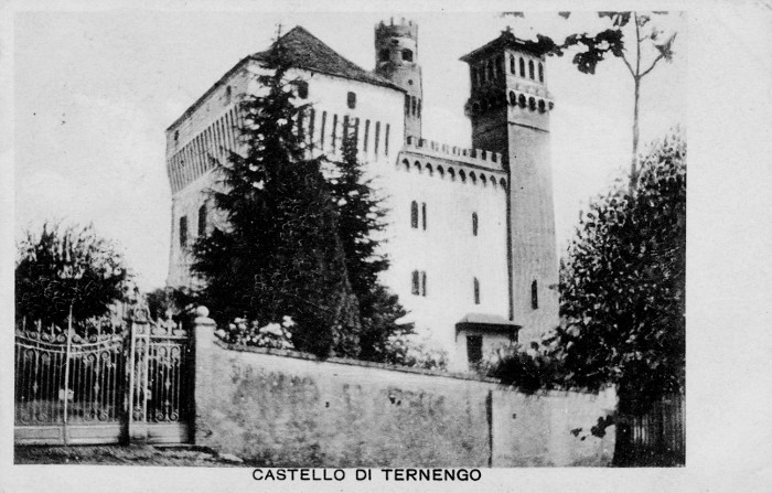 "Castello di Ternengo", ante 1918
foto D. Squillario