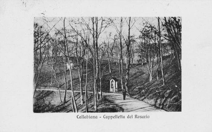 "Callabiana - Cappelletta del Rosario", ante 1909
foto S. Martino