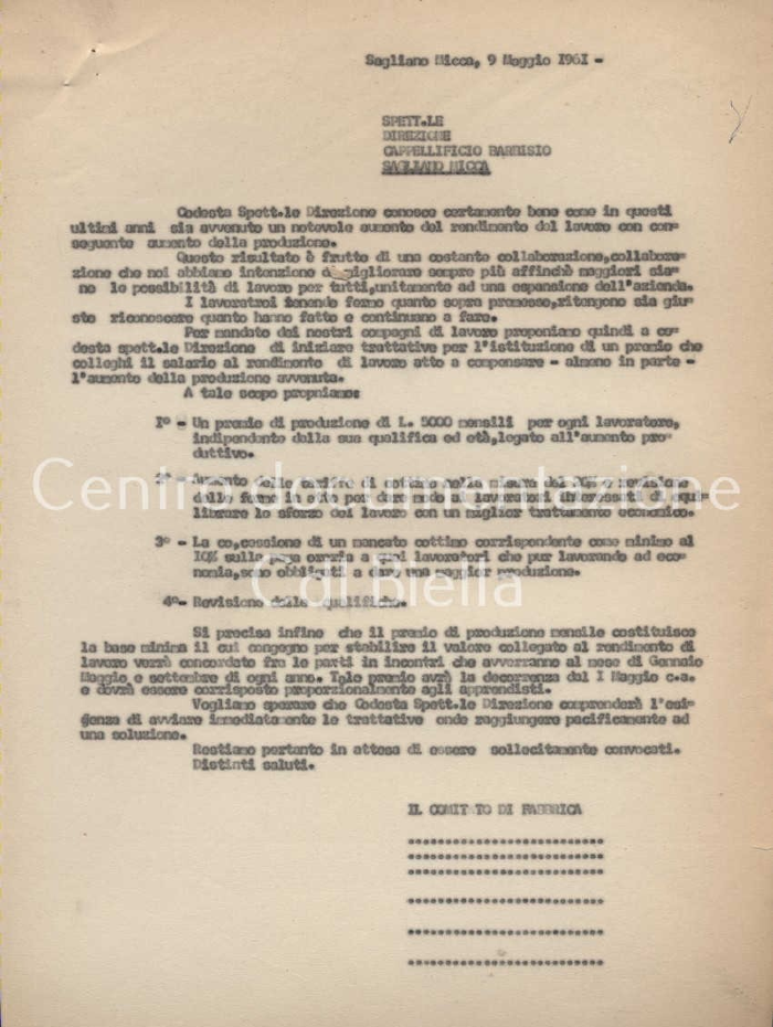 in relazione