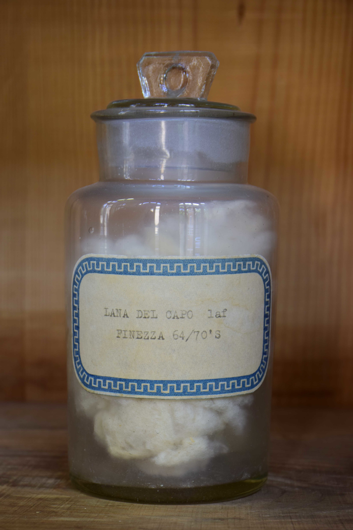 Campione di "Lana del Capo laf Finezza 64/70's"