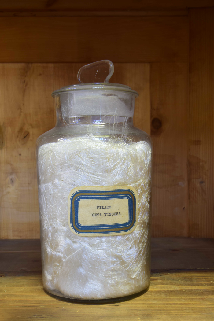 Campione di "Filato seta viscosa"