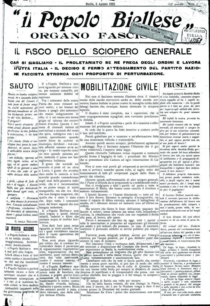 luogo di attività