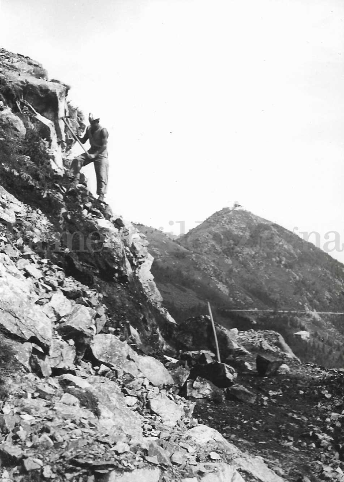 Sbancamento panoramica superato Monte Rubello