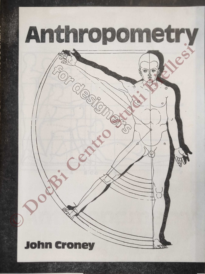 "Antropometry for designers" (misure antropometriche per designer di abbigliamento) di John Croney